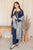 3 Piece - Unstitched Dhanak Stuff Full Embroidered Suit With Printed Wool Shawl.