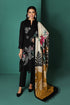 3 Piece - Unstitched Dhanak Stuff Full Embroidered Suit With Dhanak Shawl.