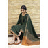 3 Piece - Unstitched Dhanak Stuff Full Embroidered Suit With Printed Wool Shawl.