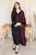 3 Piece - Unstitched Dhanak Stuff Full Embroidered Suit With Printed Wool Shawl.