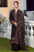 3 Piece - Unstitched Dhanak Stuff Full Embroidered Suit With Full Embroidered Dhanak Shawl.
