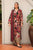 3 Piece - Unstitched Khaddar Stuff All Over Digital Printed Suit With Digital Printed Khaddar Shawl With Embroidered Patches.