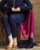 3 Piece - Unstitched Dhanak Stuff Embroidered Suit With Printed Wool Shawl.