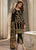 3 Piece - Unstitched Linen Stuff Full Embroidered Suit With Full Organza Embroidered Dupatta.