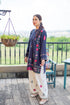 Luxury Lawn Stuff 2 Pec Full Embroidered Suit With Embroidered Trouser.