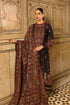 3 Piece - Unstitched Dhanak Stuff Full Embroidered Suit With Full Embroidered Dhanak Shawl.