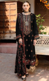 3 Piece - Unstitched Dhanak Stuff Full Embroidered Suit With Full Embroidered Shawl With Extra Patches.