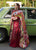 3 Piece - Unstitched Dhanak Stuff Full Embroidered Suit With Printed Wool Shawl With Extra Patches