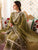 3 Piece - Unstitched Dhanak Stuff Full Embroidered Suit With Full Embroidered Shawl
