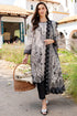 Lawn Stuff 3 Piece Digital Printed With Crinkle Chiffon Printed Dupatta.