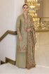 3 Piece - Unstitched Dhanak Stuff Full Embroidered Suit With Full Embroidered Shawl With Extra Patches.