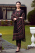 3 Piece - Unstitched Dhanak Stuff Full Embroidered Suit With Heavy Embroidered Shawl With Extra Patches.