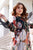 3 Piece - Unstitched Khaddar Stuff All Over Digital Printed Suit With Digital Printed Khaddar Shawl With Embroidered Patches.