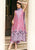 Luxury Lawn Stuff 3 Piece Full Chicken Kari Embroidered Suit With Extra Embroidered Patches.