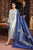 3 Piece - Unstitched Dhanak Stuff Full Embroidered Suit With Printed Wool Shawl.