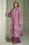 3 Piece - Unstitched Dhanak Stuff Full Embroidered Suit With Dhanak Embroiderd Shawl