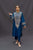 2 Piece - Unstitched Dhanak Stuff Full Embroidered Suit.