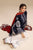 3 Piece - Unstitched Dhanak Stuff Full Embroidered Suit With Printed Wool Shawl