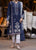 3 Piece - Unstitched Dhanak Stuff Full Embroidered Suit With Printed Wool Shawl