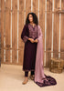 3 Piece - Unstitched Dhanak Stuff Full Embroidered Suit With Digital Printed Wool Shawl