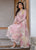 Luxury Lawn Stuff 3 Piece Full Chicken Kari Embroidered Suit With Organza Embroidered Dupatta.