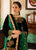 3 Piece - Unstitched Velvet Stuff Full Embroidered Suit With Four-Sided Organza Embroidered Dupatta.