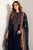 3 Piece - Unstitched Velvet Stuff Full Embroidered Suit With Sequence Embroidered Chiffon Dupatta.