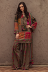 3 Piece - Unstitched Khaddar Stuff All Over Digital Printed Suit With Digital Printed Khaddar Shawl
