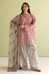 Lawn Stuff 3 Piece All Over Digital Printed Suit With Poly Lawn Printed Dupatta.