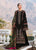 3 Piece - Unstitched Dhanak Stuff Full Embroidered Suit With Printed Wool Shawl With Extra Patches