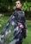 3 Piece - Unstitched Khaddar Stuff All Over Digital Printed Suit With Digital Printed Khaddar Shawl With Embroidered Patches.