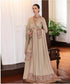 3 Piece - Unstitched Dhanak Stuff Full Embroidered Suit With Full Embroidered Shawl With Extra Patches.