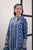 Luxury Lawn Stuff 3 Piece Full Chicken Kari Embroidered Suit With Extra Embroidered Patches.