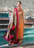 3 Piece - Unstitched Dhanak Stuff Full Embroidered Suit With Digital Printed Wool Shawl