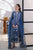 Luxury Lawn Stuff 3 Piece Full Chicken Kari Embroidered Suit With Extra Embroidered Patches.