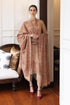 3 Piece - Unstitched Dhanak Stuff Full Embroidered Suit With Full Embroidered Dhanak Shawl.