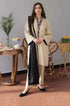 3 Piece - Unstitched Dhanak Stuff Full Embroidered Suit With Dhank Embroidered Shawl.