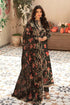 3 Piece - Unstitched Khaddar Stuff All Over Digital Printed Suit With Digital Printed Khaddar Shawl With Extra Embroidered Patches.