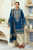 3 Piece - Unstitched Dhanak Stuff Full Embroidered Suit With Printed Wool Shawl