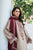 3 Piece - Unstitched Dhanak Stuff Full Embroidered Suit With Dhanak Embroiderd Shawl