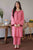 3 Piece - Unstitched Dhanak Stuff Full Embroidered Suit With Dhanak Embroidered Shawl.
