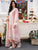 Luxury Lawn Stuff 3 Piece Full Embroidered Suit With Organza Embroidered Dupatta With Pallu Lace.