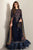 3 Piece - Unstitched Velvet Stuff Full Embroidered Suit With Sequence Embroidered Chiffon Dupatta.