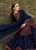 3 Piece - Unstitched Dhanak Stuff Full Embroidered Suit With Four-Sided Embroidered Dhanak Shawl