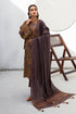 3 Piece - Unstitched Khaddar Stuff All Over Digital Printed Suit With Digital Printed Khaddar Shawl.