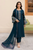 3 Piece - Unstitched Dhanak Stuff Full Embroidered Suit With Full Embroidered Shawl