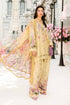 Luxury Lawn Stuff 3 Piece Full Embroidered Suit With Printed Chiffon Dupatta.