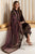 3 Piece - Unstitched Velvet Stuff Full Embroidered Suit With Organza Embroidered Dupatta With Extra Embroidered Patches.
