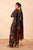 3 Piece - Unstitched Khaddar Stuff All Over Digital Printed Suit With Digital Printed Khaddar Shawl With Embroidered Patches.