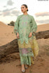 Luxury Lawn Stuff 3 Piece Full Chicken Kari Embroidered Suit With Extra Embroidered Patches.